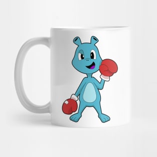 Alien Boxer Boxing gloves Mug